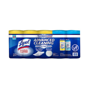 Lysol Advanced Cleaning Disinfecting Wipes Variety Pack, 360 ct. - iviesitems