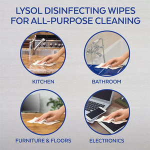 Lysol Advanced Cleaning Disinfecting Wipes Variety Pack, 360 ct. - iviesitems