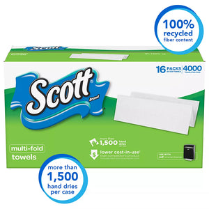 Scott Multi-Fold Paper Towels, 4,000 ct. - iviesitems