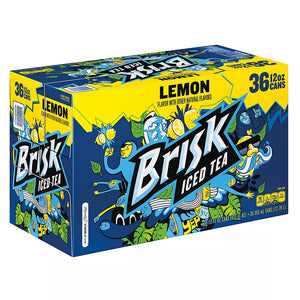 Lipton Brisk Lemon Iced Tea, 36 pk./12 oz. - iviesitems