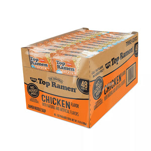 Nissin Top Ramen Chicken Flavor Noodle Soup, 48 pk./3 oz. - iviesitems