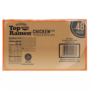 Nissin Top Ramen Chicken Flavor Noodle Soup, 48 pk./3 oz. - iviesitems