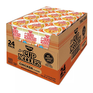 Nissin Cup Noodles Chicken Flavor Soup, 24 pk./2.25 oz - iviesitems