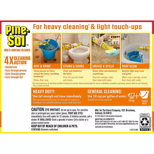 Pine-Sol Lemon-Scent Cleaner, 175 oz. - iviesitems