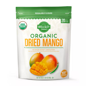 Wellsley Farms Organic Dried Mango, 20 oz. - iviesitems