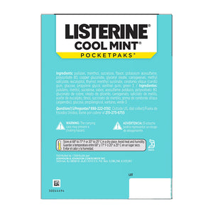 Listerine Cool Mint Pocketpaks Breath Strips, 6 pk./72 Strips - iviesitems