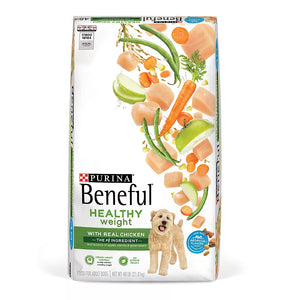 Purina Beneful Healthy Weight with Real Chicken Dog Food, 48 lbs. - iviesitems