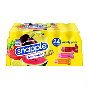 Snapple All Natural Variety Lemonade, 24 pk./20 oz. - iviesitems