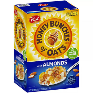 Post Honey Bunches of Oats with Almonds, 48 oz. - iviesitems