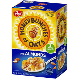 Post Honey Bunches of Oats with Almonds, 48 oz. - iviesitems