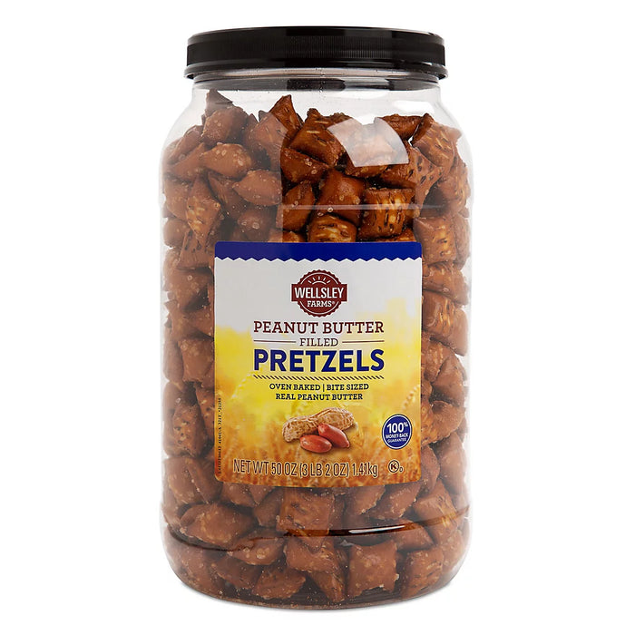 Wellsley Farms Peanut Butter Pretzel, 50 oz.