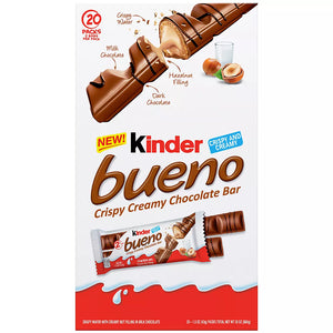 Kinder Bueno Crispy Creamy Chocolate Bars, 20 ct. - iviesitems