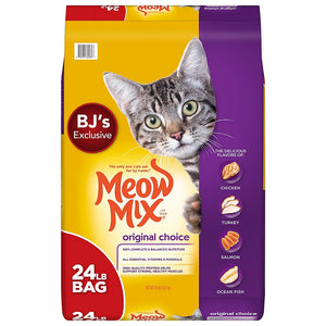 Meow Mix Original Choice Dry Cat Food, 24 lbs. - iviesitems