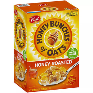 Post Honey Bunches of Oats Honey Roasted, 48 oz. - iviesitems