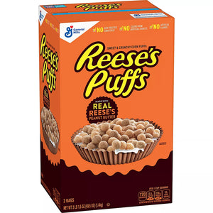 General Mills Reese's Peanut Butter Puffs, 49.5 oz. - iviesitems