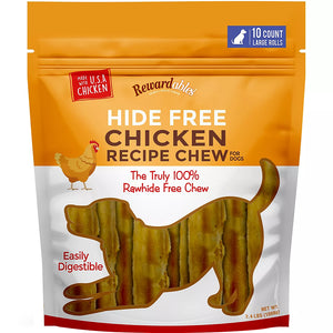 Rewardables Hide Free Chicken Chew, 10 ct. - iviesitems