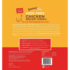 Rewardables Hide Free Chicken Chew, 10 ct. - iviesitems