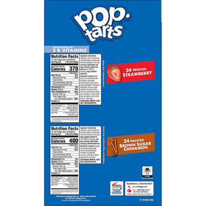 Kellogg's Pop Tarts Strawberry and Brown Sugar Variety Pack, 48 ct. - iviesitems