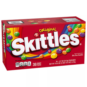 Skittles Original Chewy Full-Size Bulk Candy, 36 pk. - iviesitems