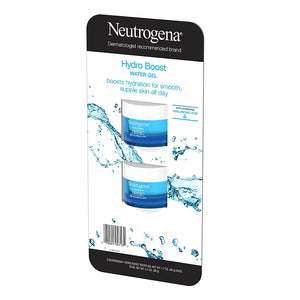 Neutrogena Hydro Boost Water Gel Facial Moisturizer, 2 x 1.7 fl. oz. - iviesitems