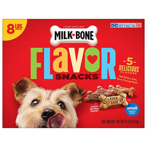 Milk-Bone Flavor Snacks Small Dog Biscuits, 8 lbs. - iviesitems