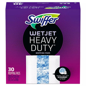 Swiffer WetJet Hardwood Floor Spray Mop Pad Refill Extra Power, 30 ct. - iviesitems