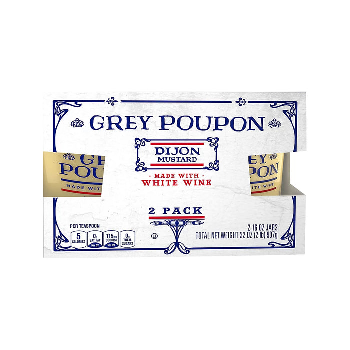 Grey Poupon Dijon Mustard, 2 ct./16 oz.