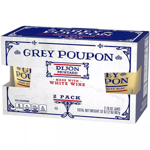 Grey Poupon Dijon Mustard, 2 ct./16 oz. - iviesitems