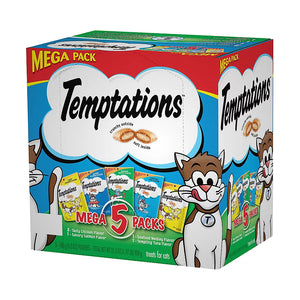 Whiskas Temptations Cat Treats Mega Pack, 5 ct./6.3 oz. - iviesitems