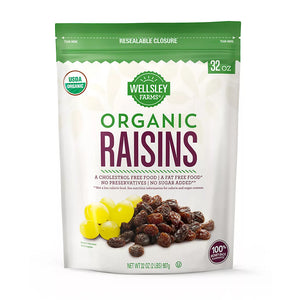 Wellsley Farms Organic Raisins, 2 lbs. - iviesitems