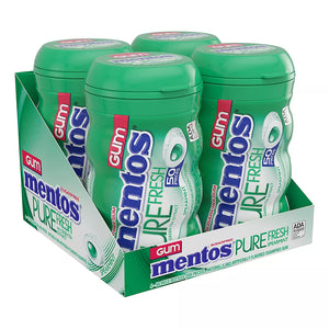 Mentos Pure Fresh Spearmint Gum 4 pk./50 ct. - iviesitems