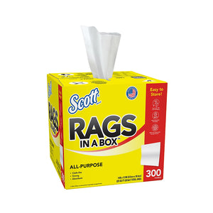 Scott Rags in a Box 300-Sheet Paper Towel Roll - iviesitems