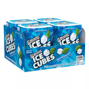 Ice Breakers Ice Cubes Peppermint Sugar-Free Gum, 4 pk./40 ct. - iviesitems