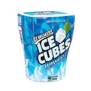 Ice Breakers Ice Cubes Peppermint Sugar-Free Gum, 4 pk./40 ct. - iviesitems