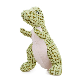 Plush Animals Shape Pet Dog Chew Dinosaur Toys for Dogs Squeaky Small Big Dog Toy Clean Teeth Puppy Supplies juguetes para perro