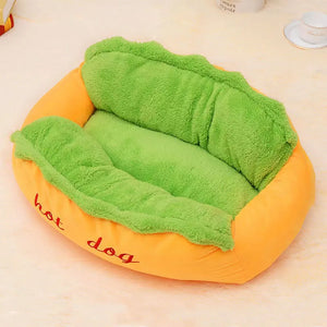 Hot Dog Pet Bed