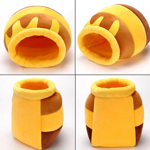 Comfy Honey Pot Pet Plush Bed