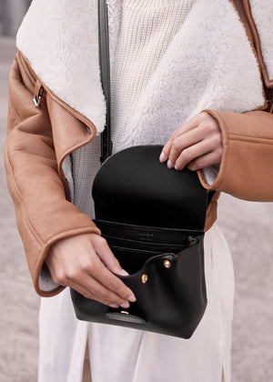 luxury single shoulder crossbody bags leather - iviesitems