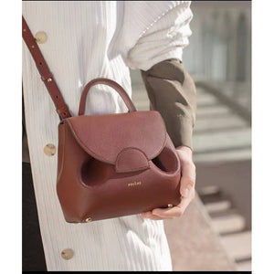 Light Luxury Leather Crossbody Bag for Fashionable Females On-the-Go - iviesitems