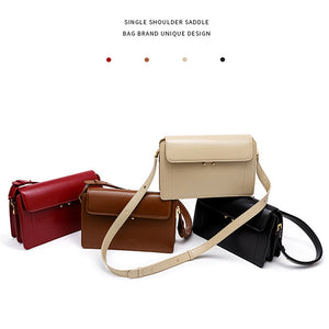 Shoulder Bag Women Organ Bag Underarm Bag Real Leather Bag Small Square Bag Shoulder Bag Messenger Bag Tote Bags for Women Purse - iviesitems