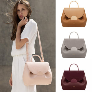 Light Luxury Leather Crossbody Bag for Fashionable Females On-the-Go - iviesitems