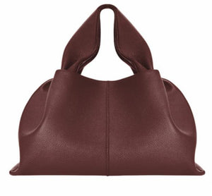 Luxury Women's Leather Cloud Handbag